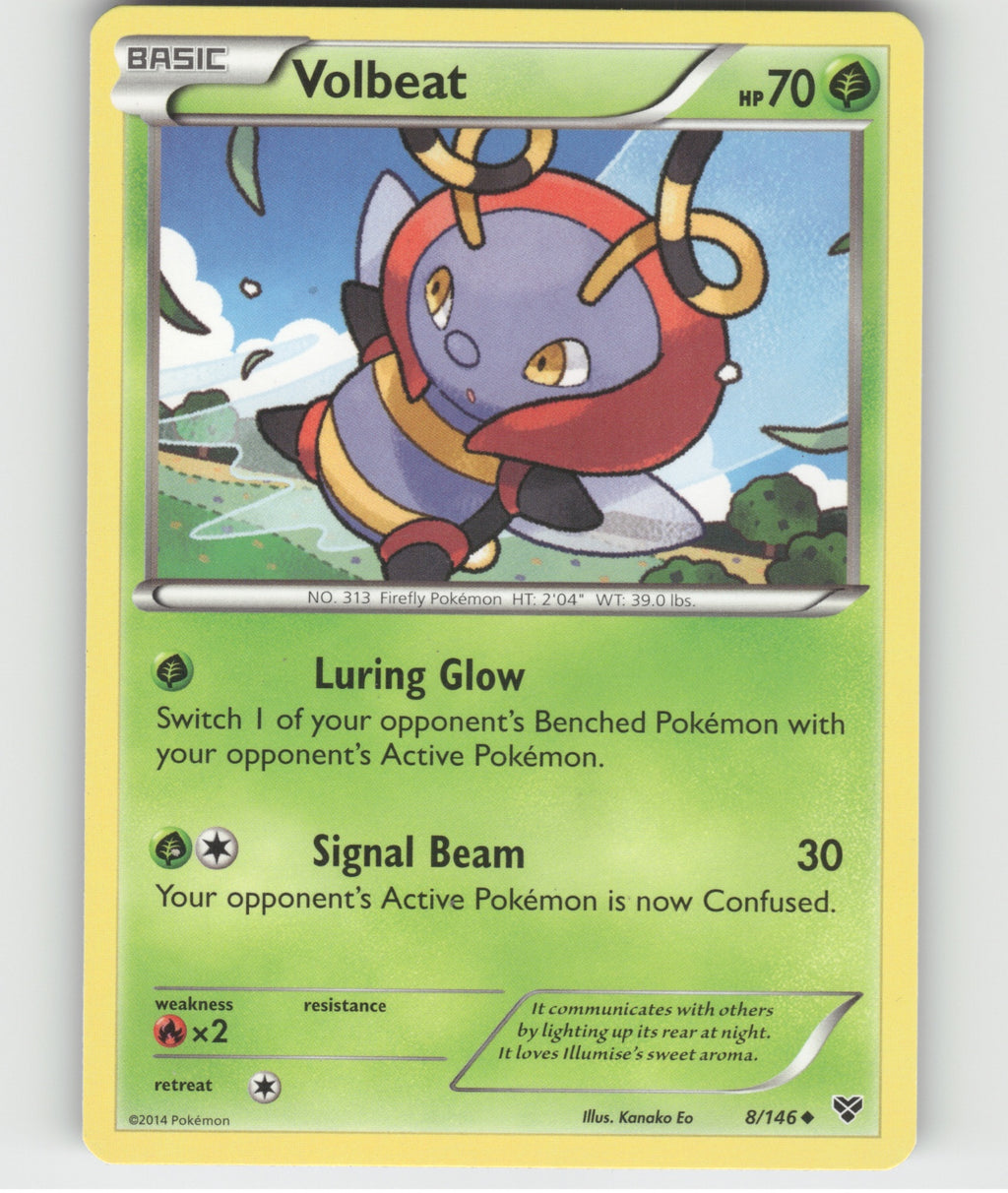 Volbeat Uncommon XY Base Set 8/146 LP