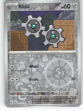 Klink Reverse Holo Common SV07: Stellar Crown 099/142 NM