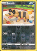 Sandile Reverse Holo Common SWSH12: Silver Tempest 111/195 NM