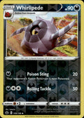 Whirlipede Reverse Holo Uncommon SWSH06: Chilling Reign 106/198 NM