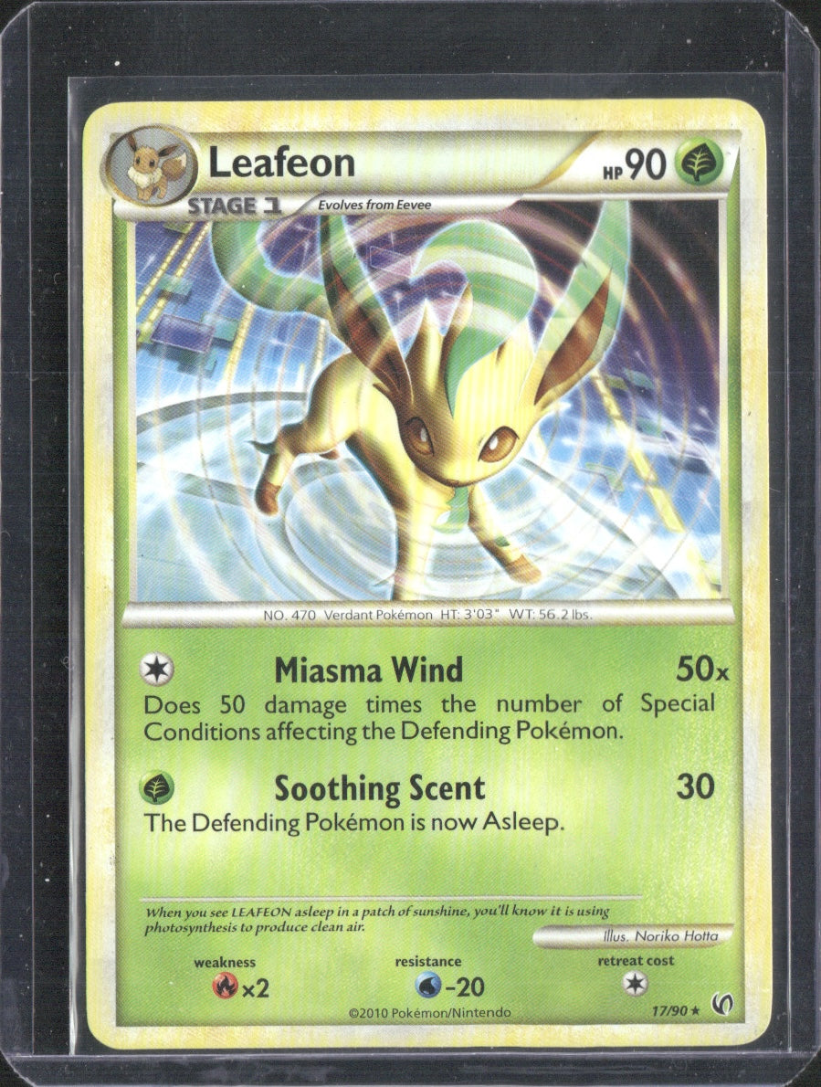 Leafeon Rare Undaunted 17/90 LP