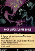 Poor Unfortunate Souls Cold Foil Common Ursula's Return 60/204 NM