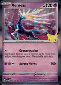 Xerneas Holo Rare ME: 30th Celebration 076/128 NM