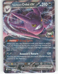 Team Rocket's Crobat ex - Holo Double Rare SV10: Destined Rivals 122/182 NM