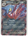 Toxicroak ex - Holo Double Rare SV01: Scarlet & Violet Base Set 131/198 NM