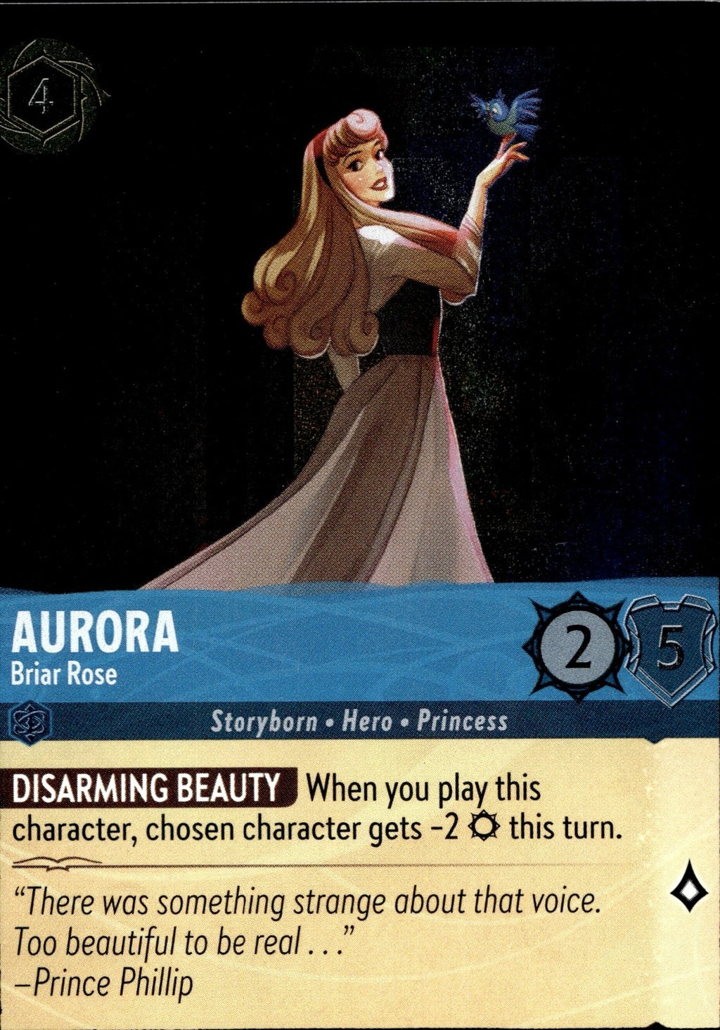 Aurora - Regal Princess Cold Foil Uncommon The First Chapter 140/204 NM