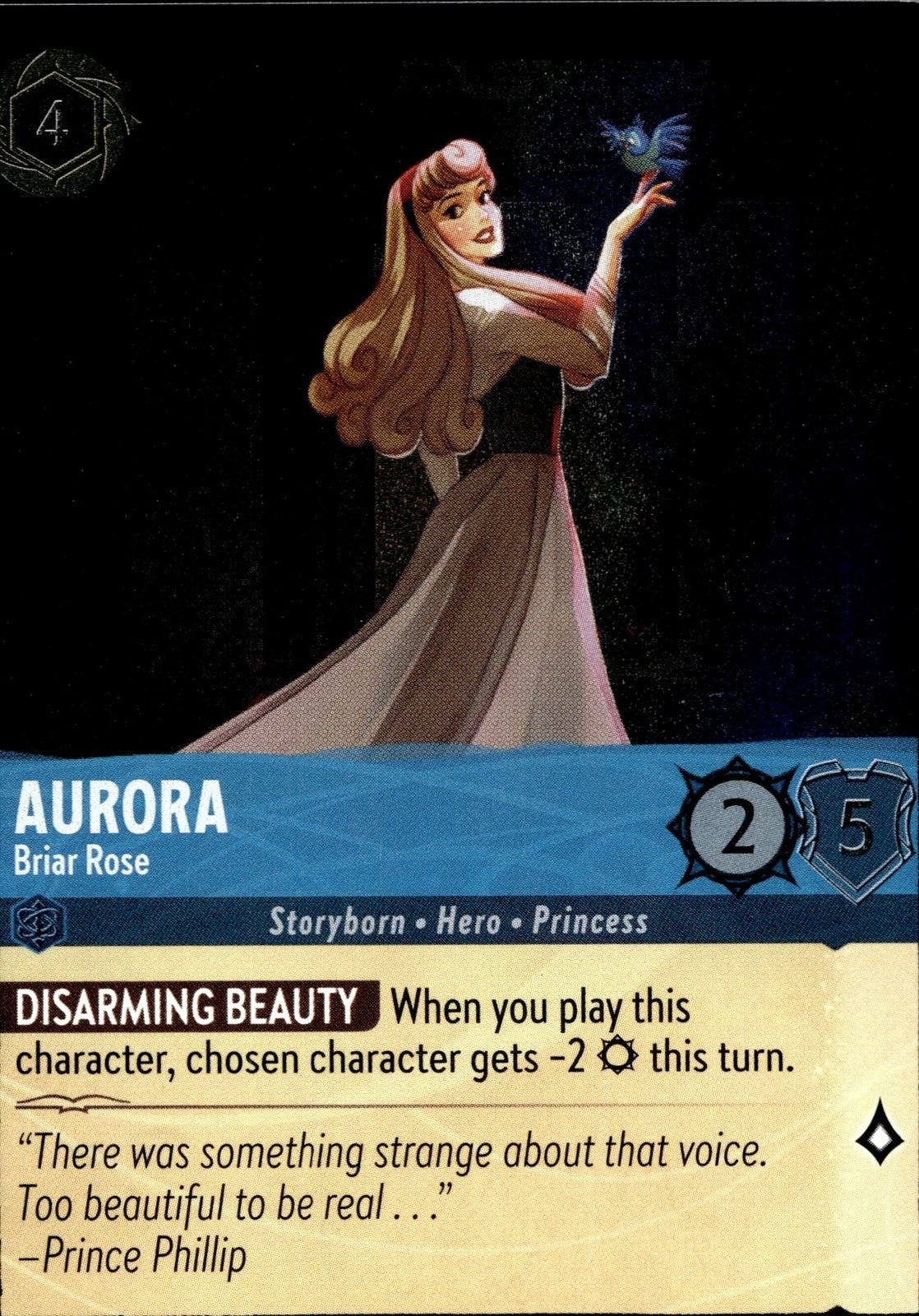 Aurora - Regal Princess Cold Foil Uncommon The First Chapter 140/204 NM