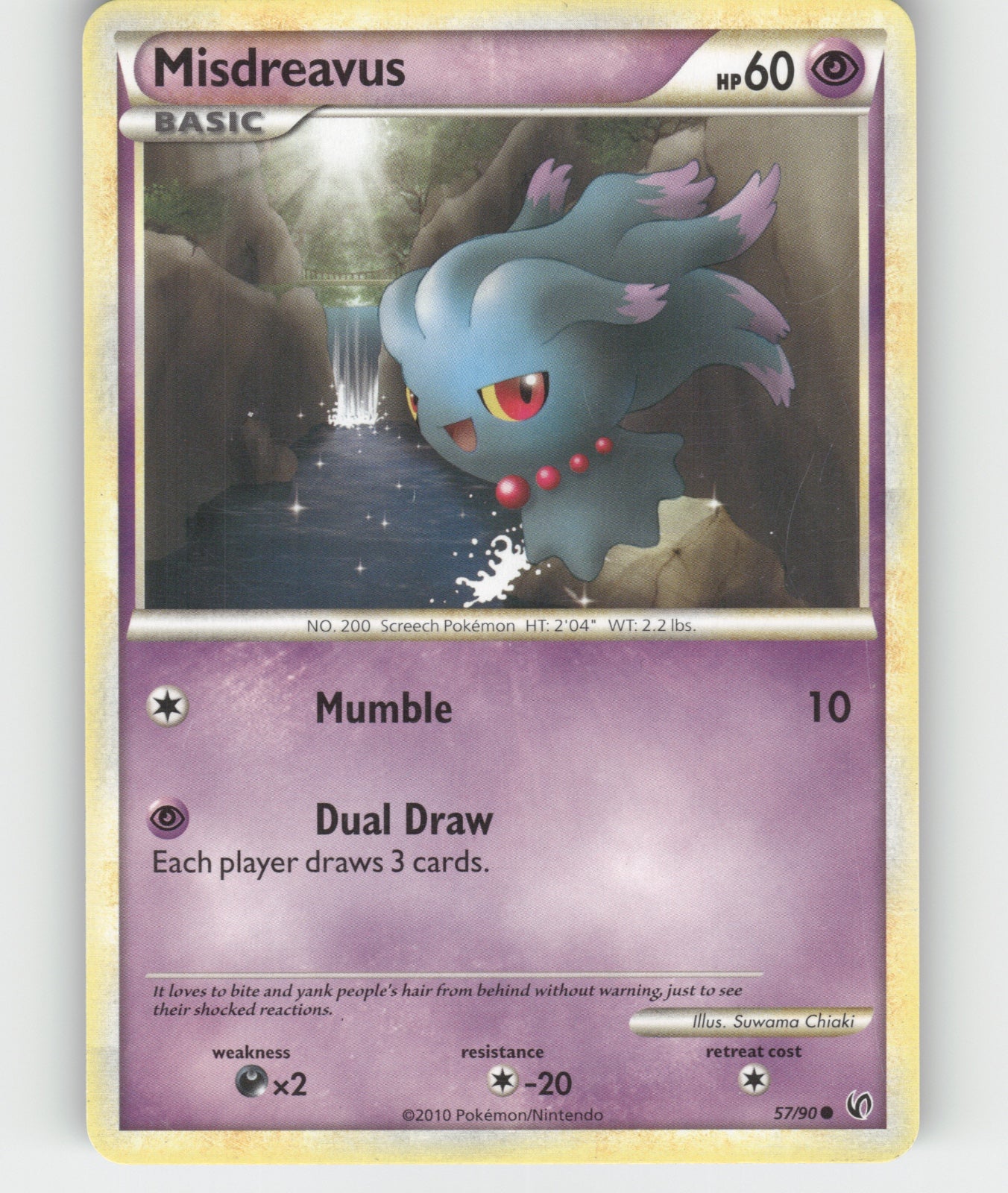Misdreavus Common Undaunted 57/90 NM