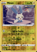 Minun Reverse Holo Common SWSH08: Fusion Strike 090/264 NM