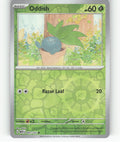 Oddish Reverse Holo Common SV: Scarlet & Violet 151 043/165 NM