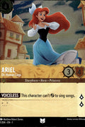 Ariel - On Human Legs Cold Foil Uncommon The First Chapter 1/204 NM