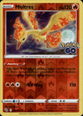 Moltres Reverse Holo Holo Rare Pokemon GO 012/078 NM