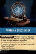 Aurelian Gyrosensor Cold Foil Rare Into the Inklands 163/204 NM