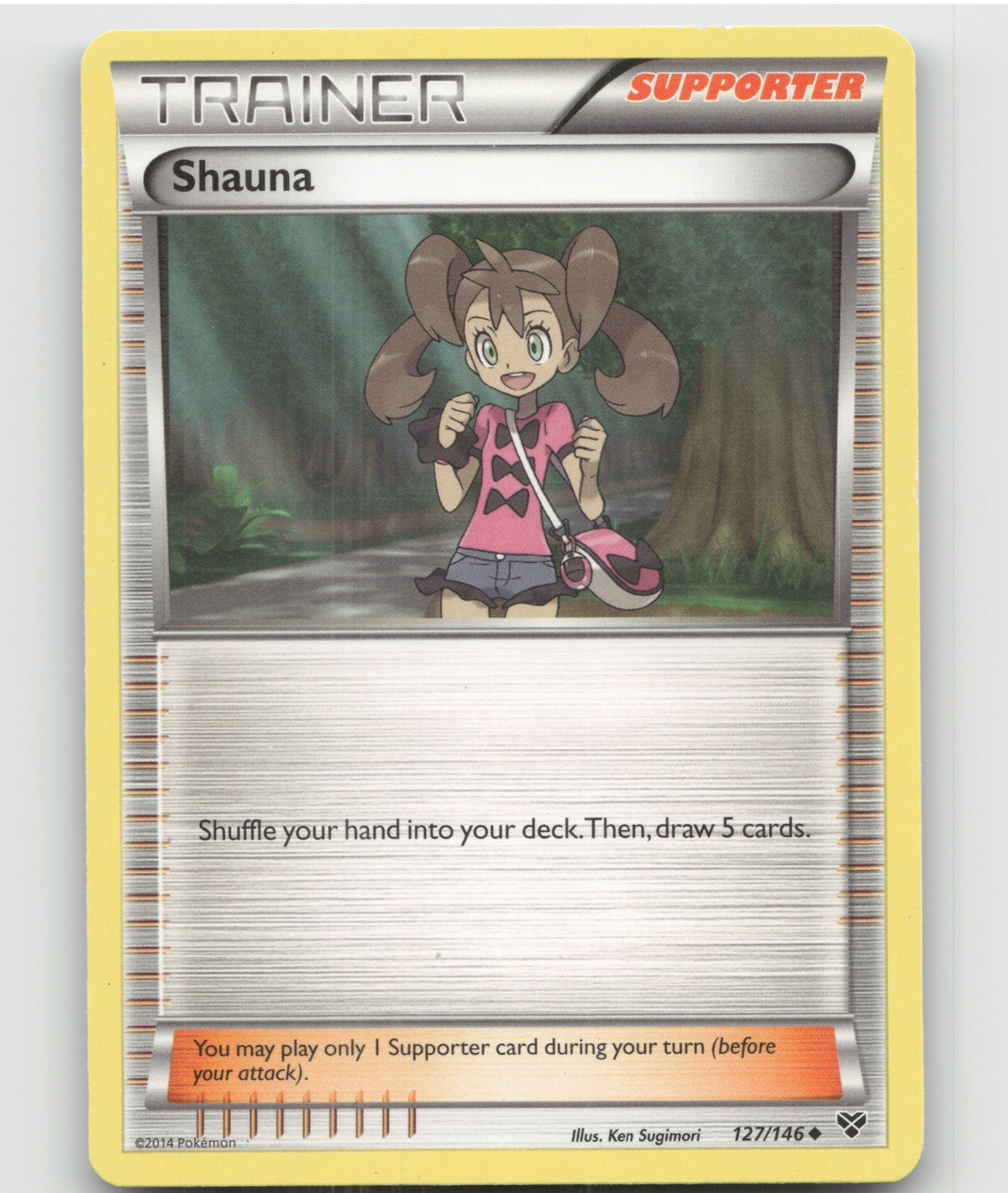 Shauna Uncommon XY Base Set 127/146 LP