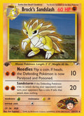 Brock's Sandslash 1st Edition Rare Gym Heroes 023/132 NM