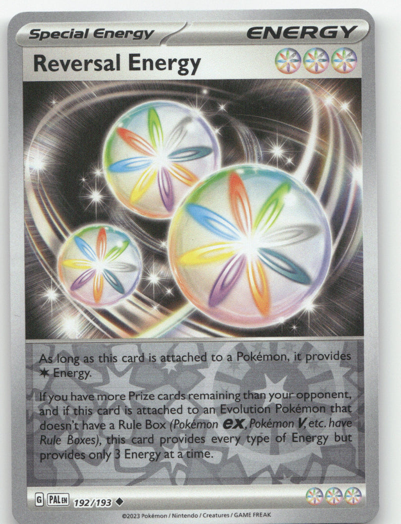 Reversal Energy Reverse Holo Uncommon SV02: Paldea Evolved 192/193 NM