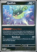 Qwilfish Reverse Holo Common ME04: Chaos Rising 052/086 NM