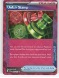 Unfair Stamp Holo ACE SPEC Rare SV06: Twilight Masquerade 165/167 NM