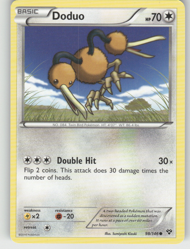 Doduo Common XY Base Set 98/146 NM