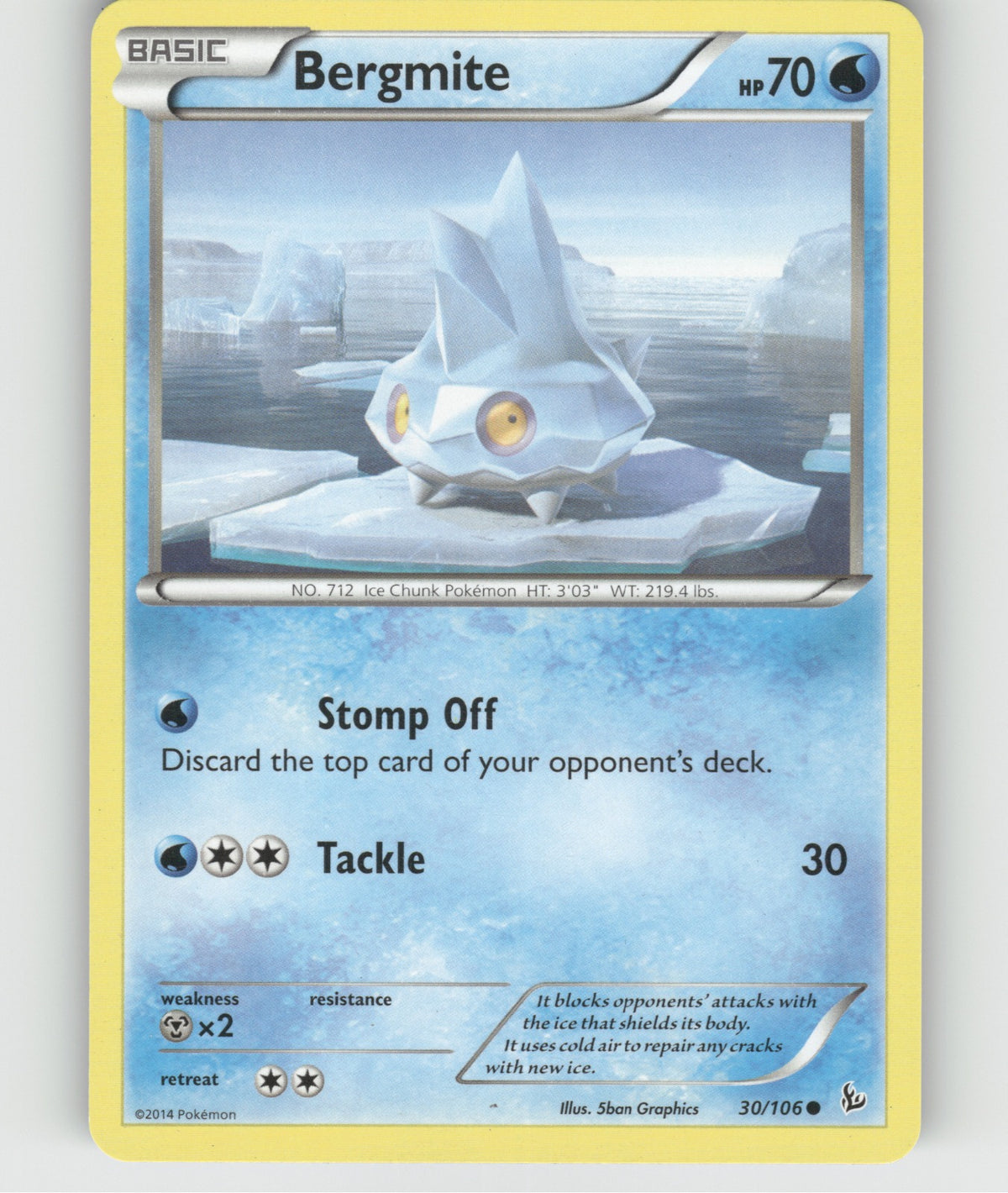 Bergmite Common XY - Flashfire 30/106 NM