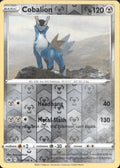 Cobalion Reverse Holo Holo Rare SWSH06: Chilling Reign 114/198 NM