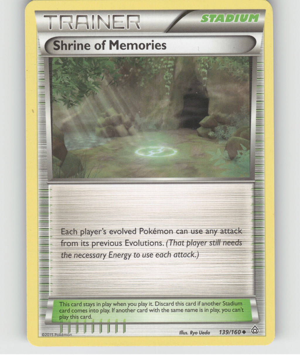 Shrine of Memories Uncommon XY - Primal Clash 139/160 NM