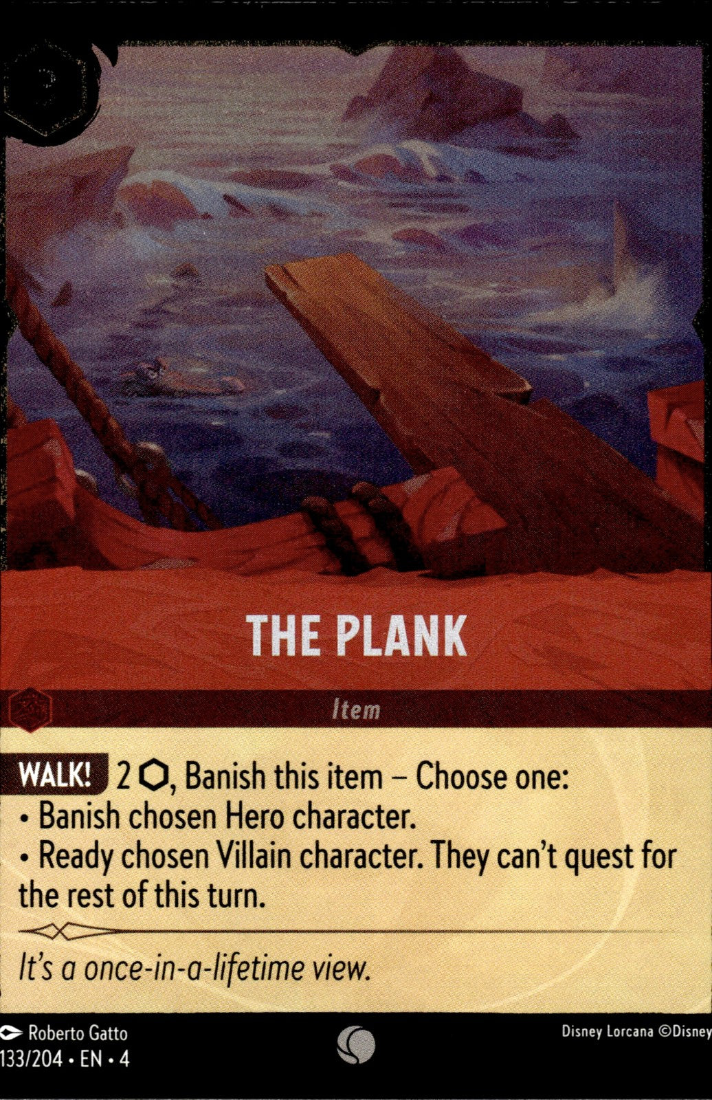 The Plank Cold Foil Common Ursula's Return 133/204 NM