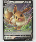 Eevee V (Eevee Stamped) Holo Promo Battle Academy 2022 SWSH065 NM