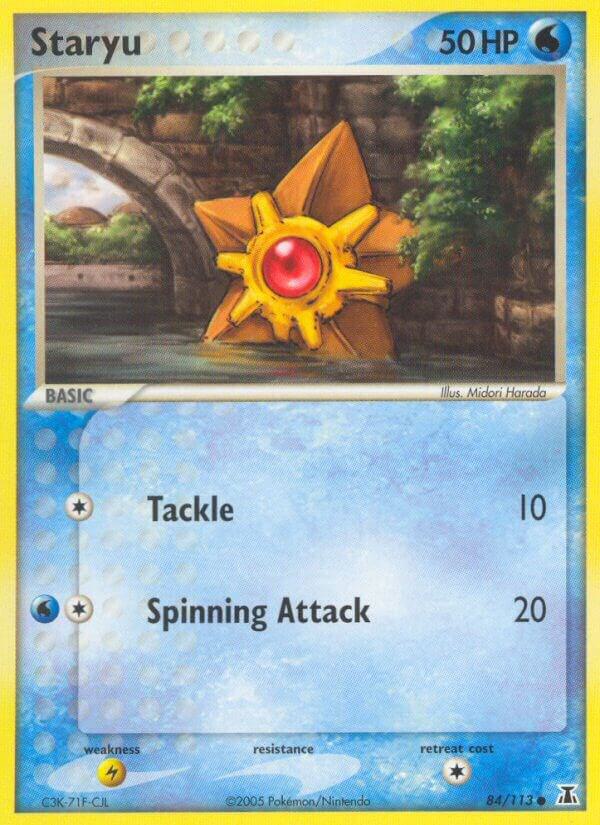 Staryu Common EX Delta Species 84/113 NM
