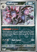 Hydreigon Reverse Holo Rare SV02: Paldea Evolved 140/193 NM