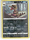 Krokorok Reverse Holo Uncommon SWSH04: Vivid Voltage 108/185 NM