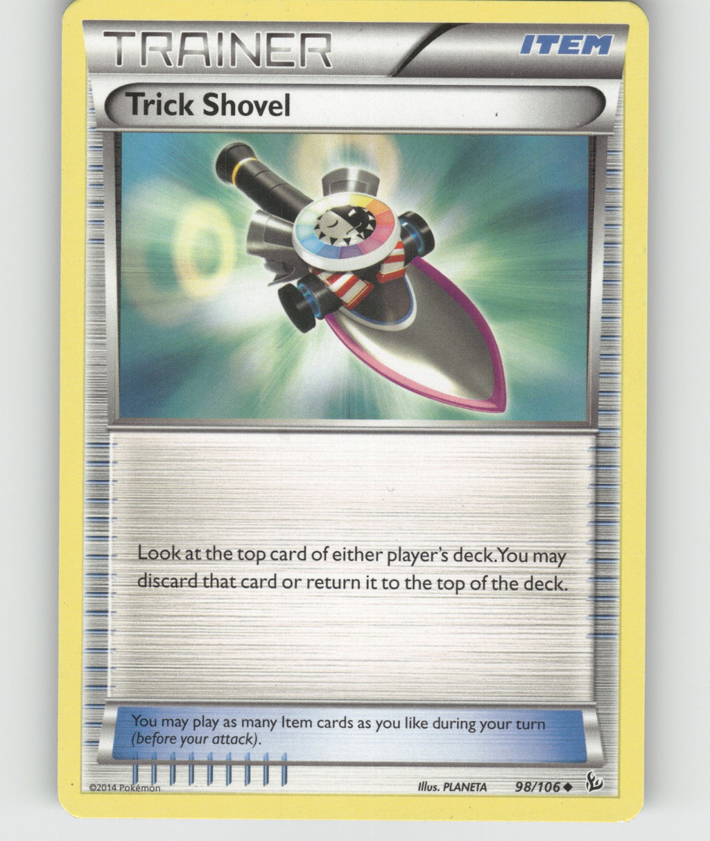 Trick Shovel Uncommon XY - Flashfire 98/106 NM