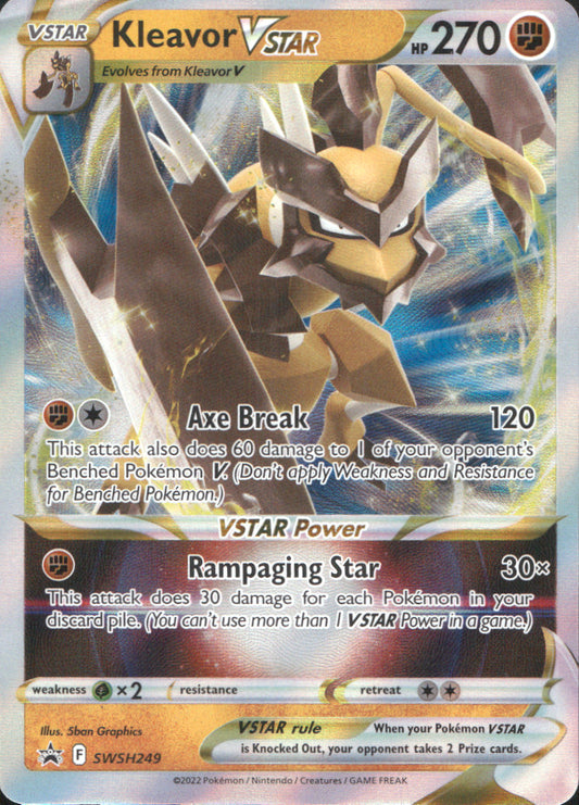 Kleavor VSTAR Holo Promo SWSH: Sword & Shield Promo Cards SWSH249 NM