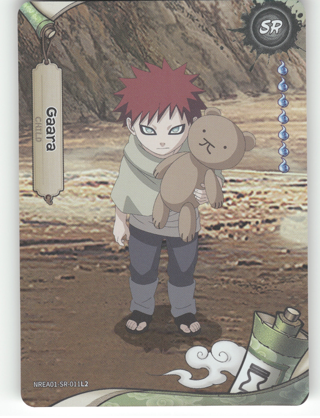 Gaara Base SR Earth Scroll Series 1 011L2 NM front
