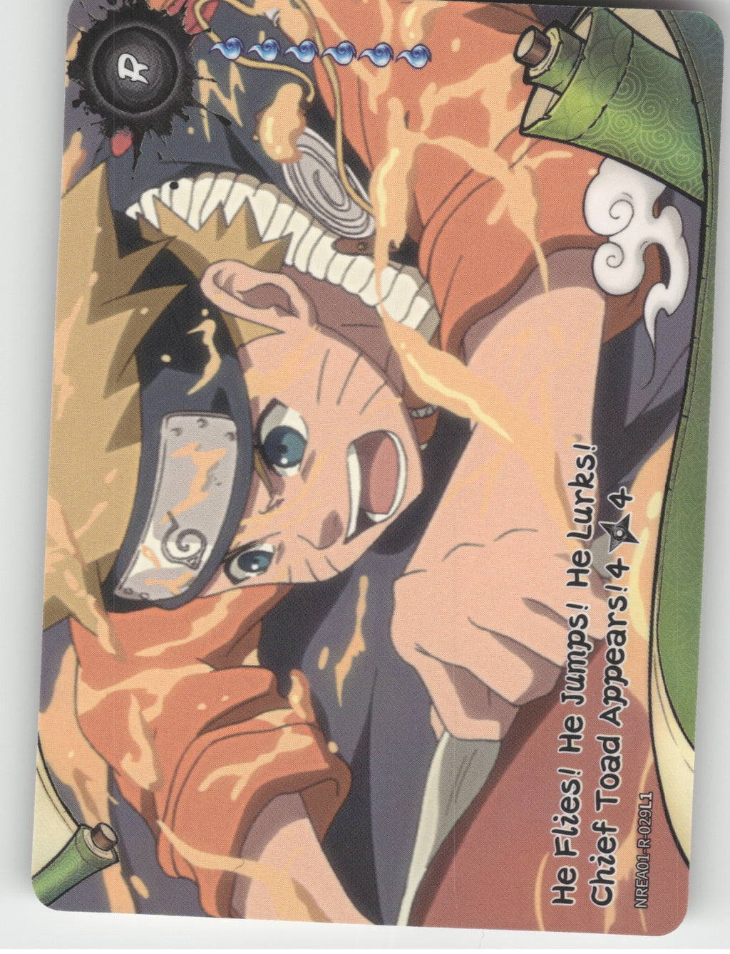 He Flies! He Jumps! He Lurks! Chief Toad Appears!\n4/4 Base R Earth Scroll Series 1 029L1 NM