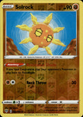 Solrock Reverse Holo Uncommon SWSH03: Darkness Ablaze 092/189 NM