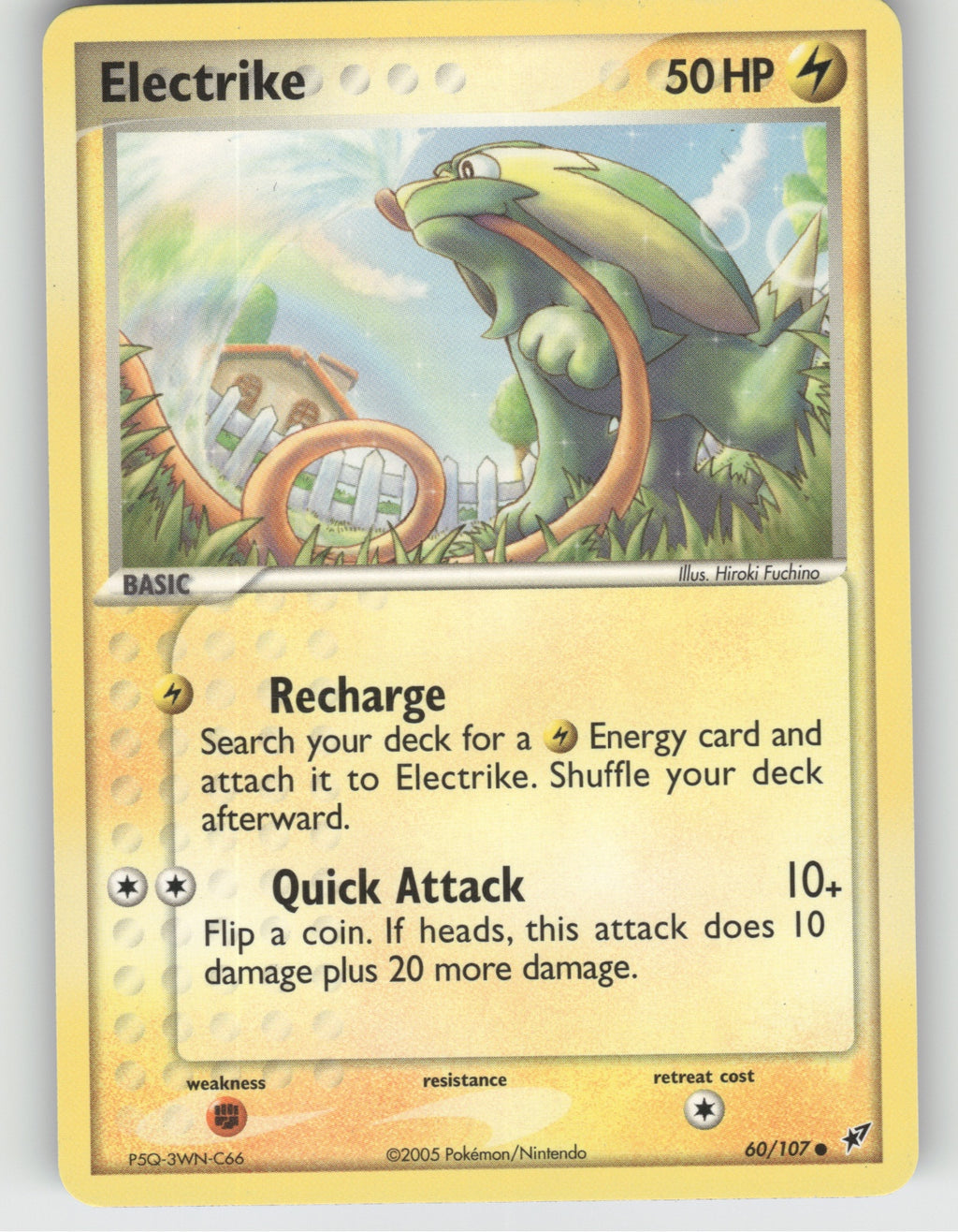 Electrike - 060/107 Common EX Deoxys 60/107 NM