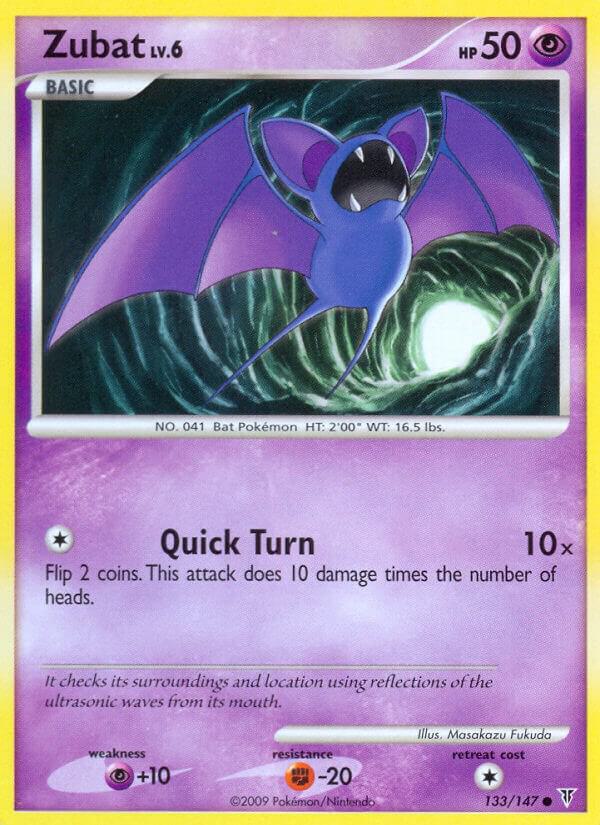 Zubat Common Supreme Victors 133 NM