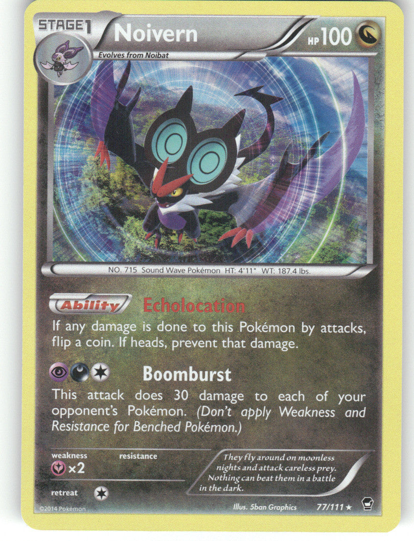 Noivern Holo Rare XY - Furious Fists 77/111 NM