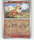 Growlithe Reverse Holo Common SV: Scarlet & Violet 151 058/165 NM