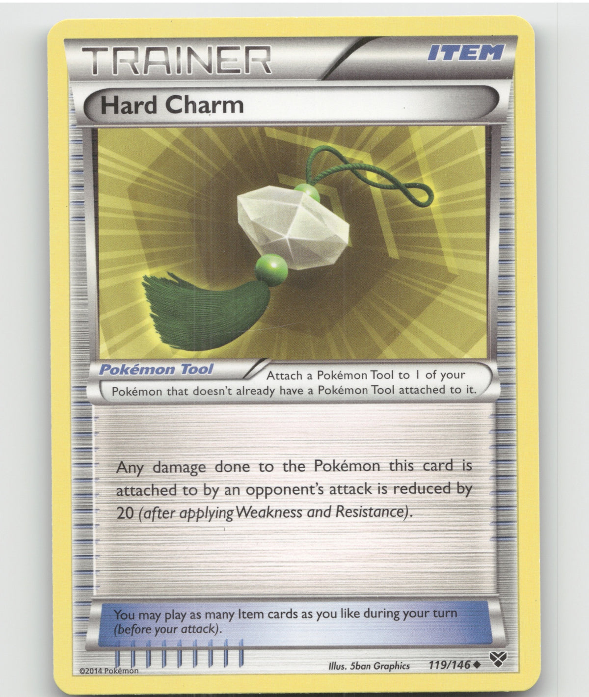 Hard Charm Uncommon XY Base Set 119/146 LP