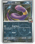 Team Rocket's Ekans Reverse Holo Common SV10: Destined Rivals 112/182 NM