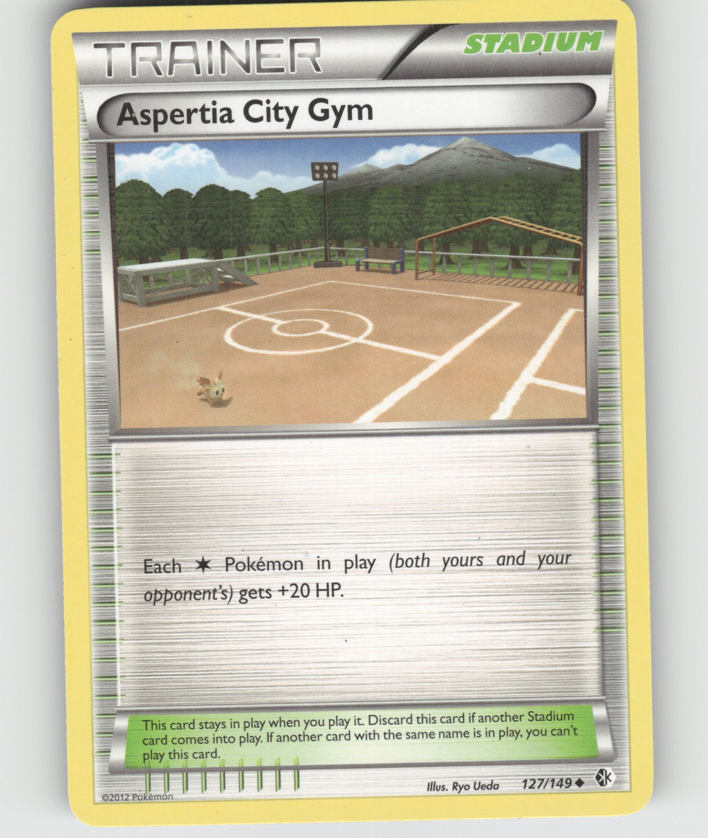 Aspertia City Gym Uncommon Boundaries Crossed 127/149 NM