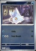 Bergmite Reverse Holo Common ME04: Chaos Rising 023/086 NM
