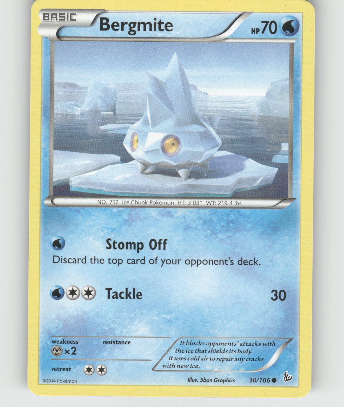 Bergmite Common XY - Flashfire 30/106 NM