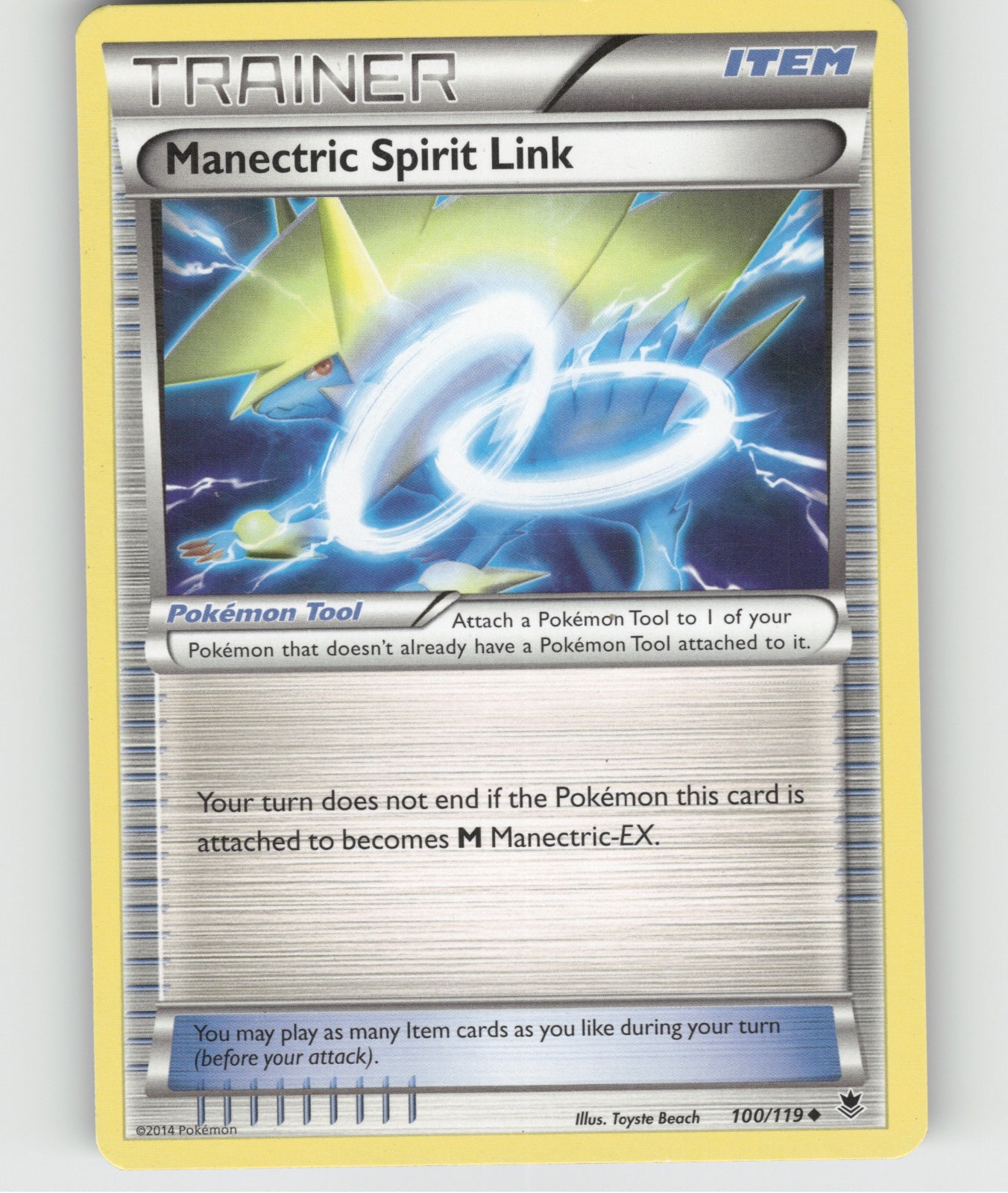 Manectric Spirit Link Uncommon XY - Phantom Forces 100/119 NM