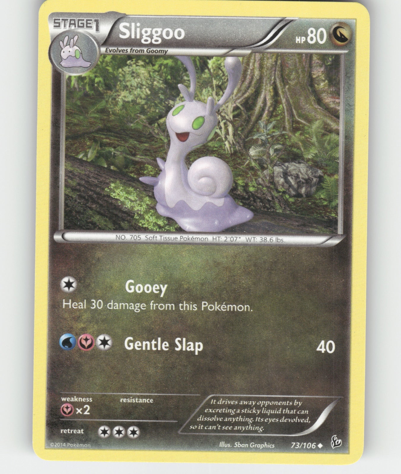 Sliggoo Uncommon XY - Flashfire 73/106 NM