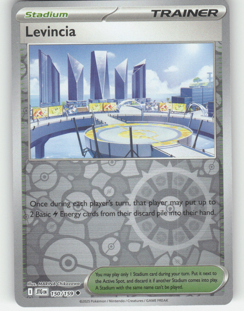 Levincia Reverse Holo Uncommon SV09: Journey Together 150/159 NM