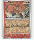 Vulpix Reverse Holo Common SV: Scarlet & Violet 151 037/165 NM