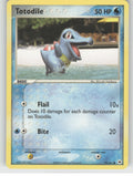 Totodile Common EX Hidden Legends 79/101 NM